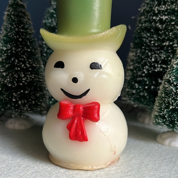VTG | Snowman Gurley Candle - Picture 4 of 12